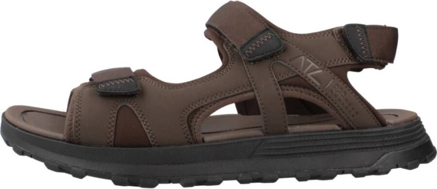 Clarks Heren Zomer Platte Sandalen Brown Heren