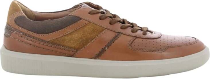 Clarks Herenschoenen Cognac Cambro Race Brown Heren