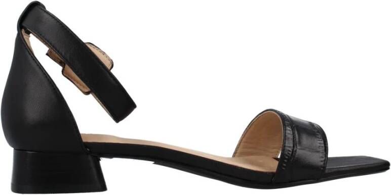 Clarks High Heel Sandals Black Dames