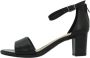 Clarks Zwarte Leren Sandalen Kaylin60 2Part Black Dames - Thumbnail 4