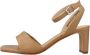 Clarks Dames schoenen Seren65 Strap D 4 Camel - Thumbnail 2