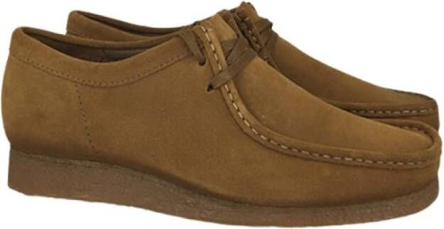 Clarks Instappers Brown Heren