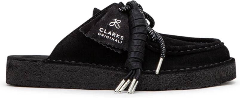 Clarks Jorja Smith Desert Nomad Mule Black Dames