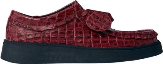 Clarks Krokodilreliëf Veterschoenen
