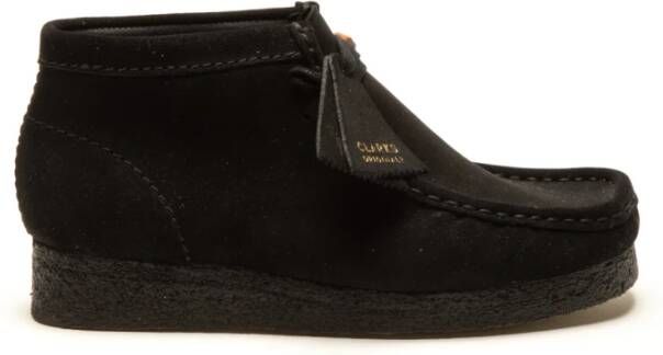 Clarks Originals Wallabee Boot Womens Black Sde Laarzen 26155521 - Foto 9