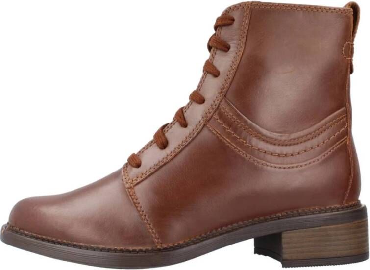 Clarks Lace-up Boots Brown Dames