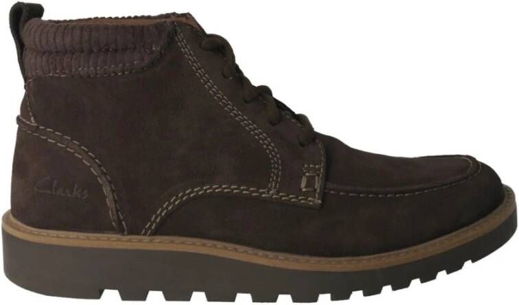 Clarks Lace-up Boots Bruin Heren