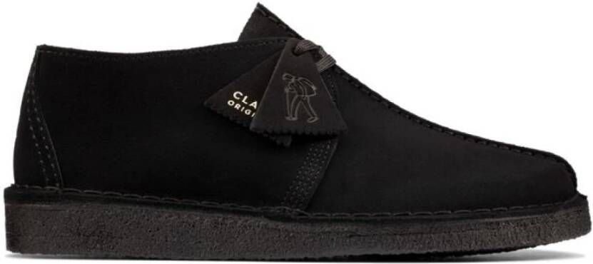 Clarks Laced Shoes Black Heren