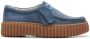 Clarks Torhill Bee dames veterschoen blauw - Thumbnail 2