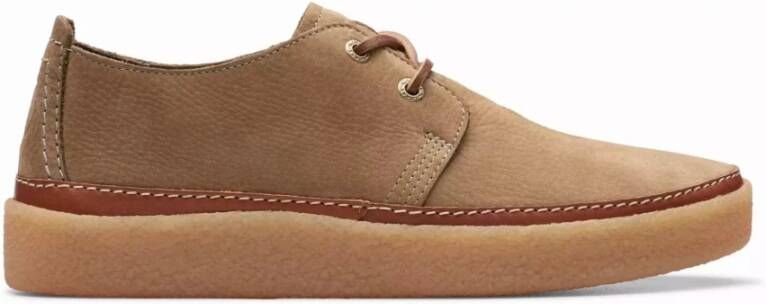 Clarks Laced Shoes Brown Heren