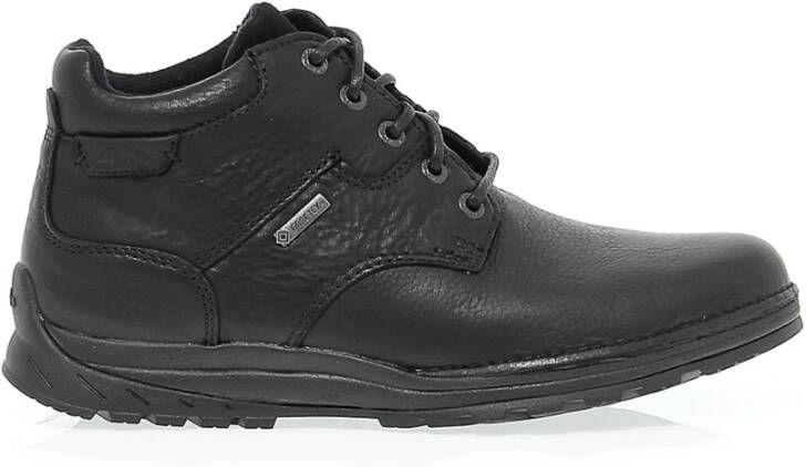 Clarks Lage herenlaars in Goretex zwart Black Heren