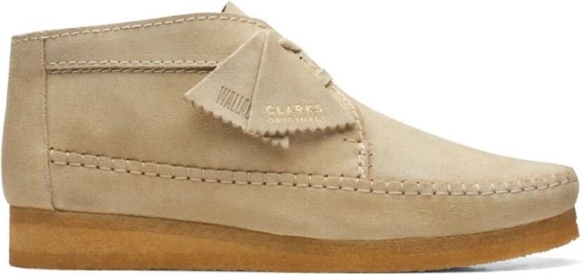 Clarks Lage Schoenen Beige Dames