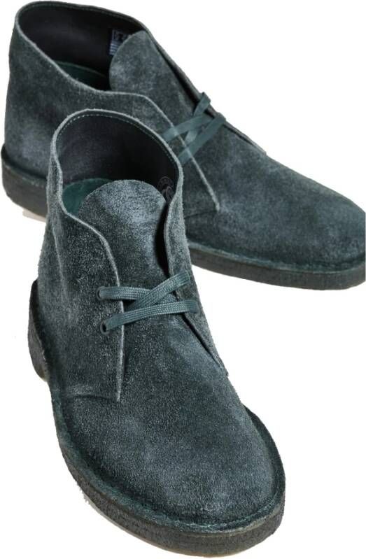 Clarks Lage Schoenen Green Heren