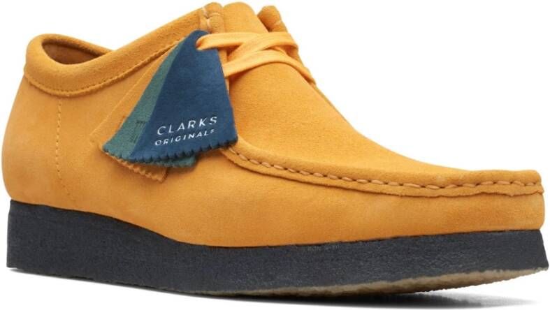 Clarks Lage Schoenen Yellow Heren