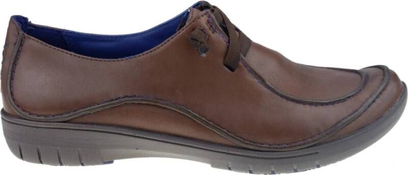 Clarks Leren Instappers voor Dames Brown Dames