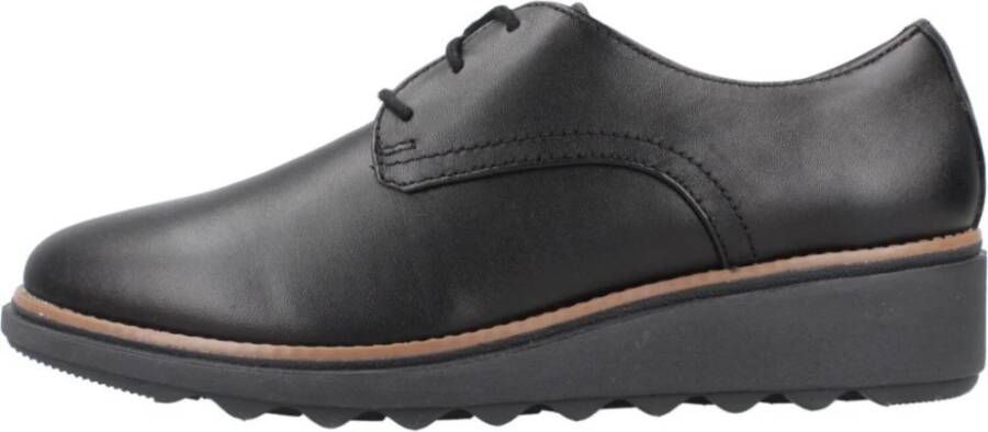 Clarks Zwarte Sneakers Sharon RAE Black Heren - Foto 4