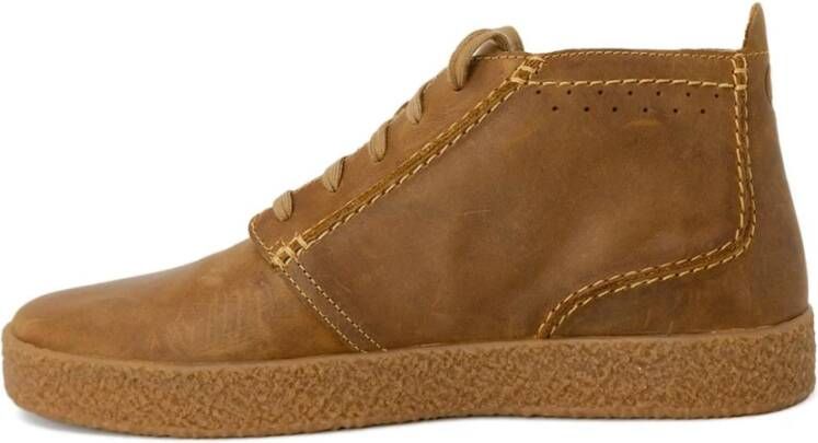 Clarks Shoes Clarks Heren Streethill Mid G 4 dark tan lea - Foto 3