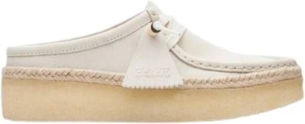 Clarks Loafers White Heren