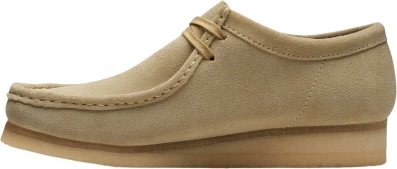 Clarks WALLABEE Vrije tijdsschoenenHeren veterschoenHeren sneakersCasual Groen - Foto 9