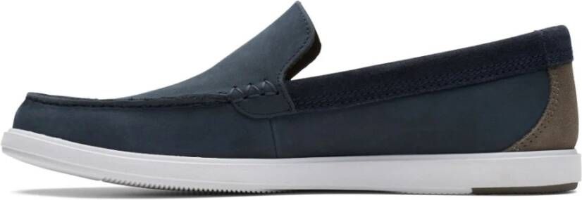 Clarks Marine Nubuck Mocassin Zomerschoen