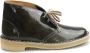 Clarks Metallic Leren Desert Boot Dames Enkellaars Grijs Dames - Thumbnail 2