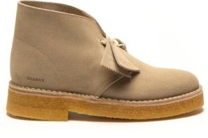 Clarks Natuurlijk Suède Desert Boot 211 Grijs Dames