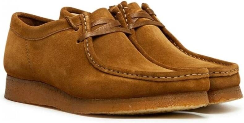Clarks Originals Wallabee Bruin Suède Crepe Zool Brown Heren - Foto 7