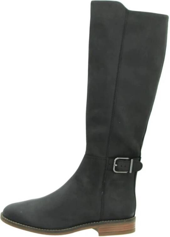 Clarks Over-knee Hoge Laarzen Black Dames