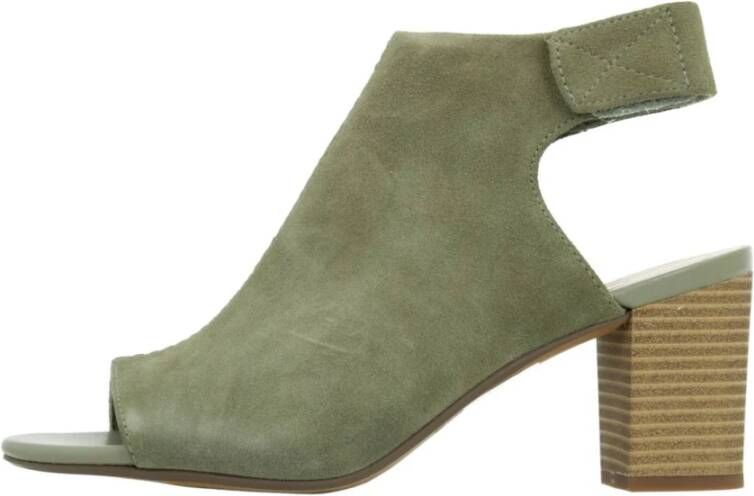 Clarks Pumps Green Dames