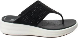 Clarks Drift Jaunt Dames Slippers Black