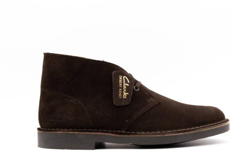 Clarks Veterboot Desert Boot Evo Donkerbruin Verwisselbaar Voetbed - Foto 5