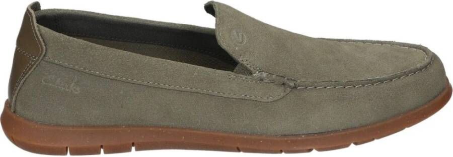 Clarks Shoes Green Heren