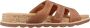 Clarks Sliders Brown Dames - Thumbnail 1