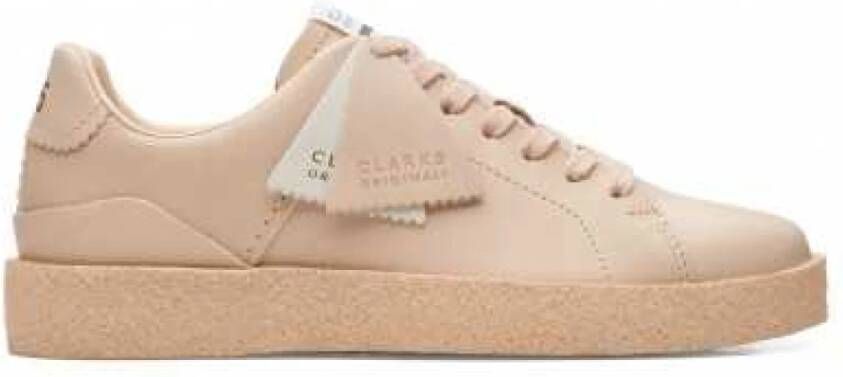 Clarks Hoogwaardige damessneakers voor elke gelegenheid Beige Dames