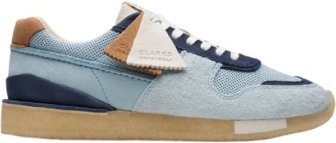 Clarks Sneakers Blauw Heren