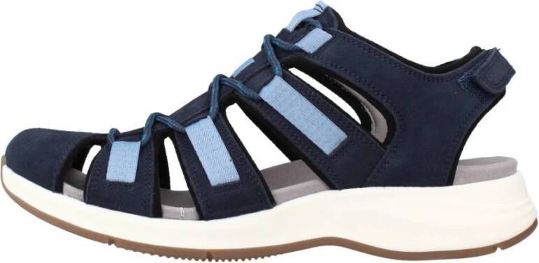 Clarks Sneakers Blue Dames