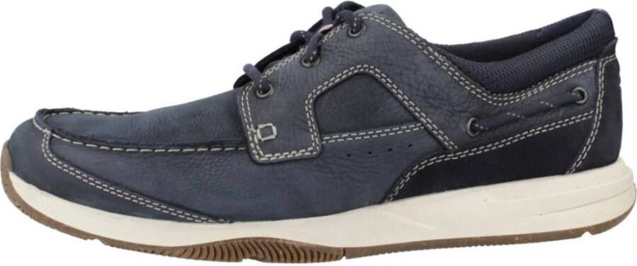 Clarks Sneakers Blue Heren