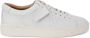 Clarks Witte leren sportieve sneakers met rubberen zool White Heren - Thumbnail 4