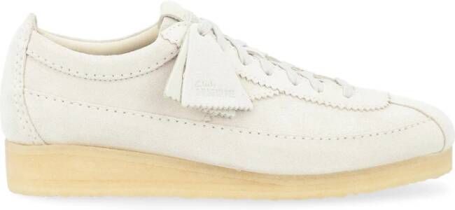 Clarks Sneakers White Heren