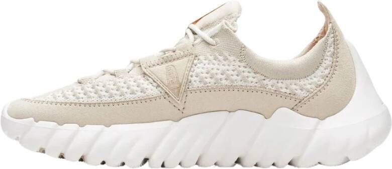 Clarks Sneakers White Heren