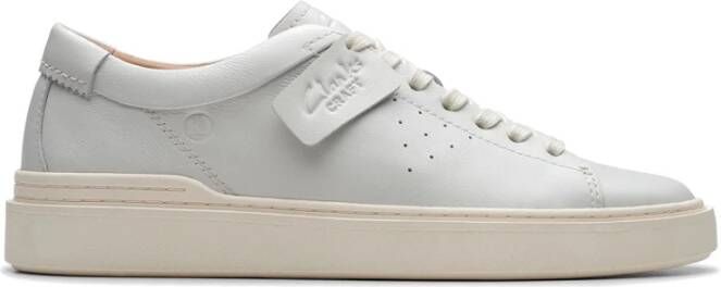 Clarks Sneakers White Heren