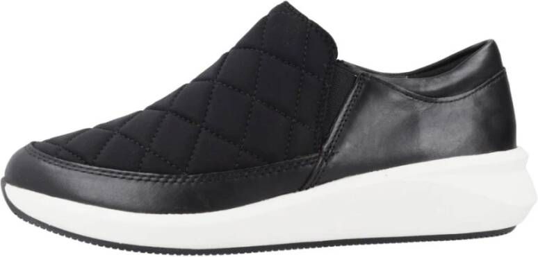 Clarks Stijlvolle Damessneakers Black Dames