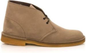 Clarks Stijlvolle Enkellaarsjes voor Dames Beige Dames