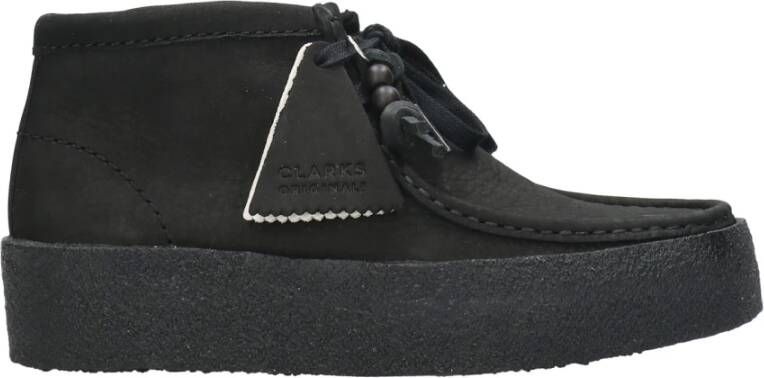 Clarks Wallabeecup Bt Blackubuck Originals Zwart Dames