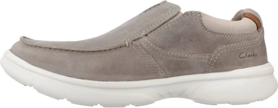 Clarks Stijlvolle Herensneakers Gray Heren