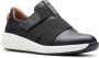 Clarks Stijlvolle leren sneakers voor dames Zwart Dames - Thumbnail 2