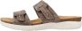 Clarks Stijlvolle platte sandalen voor vrouwen Gray Dames - Thumbnail 1