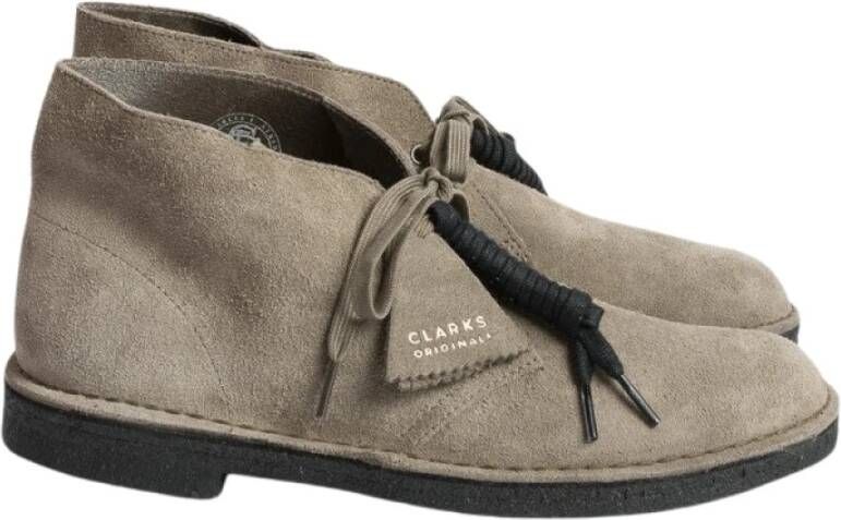 Clarks Originals Clarks Heren Desert Boot G 6 dark grey sde