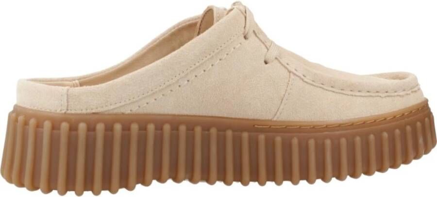 Clarks TORHILL MULE Dames slippersPopulaire damesschoenen Wit beige - Foto 2