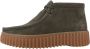 Clarks Stijlvolle Veterschoenen in Moss Nub - Thumbnail 2